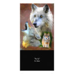 Our Cry (Wolf) Collectable Art Photo Card photo cards