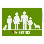 Our Customised Family - Note Cards