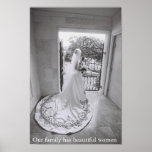 Our family has beautiful women posters
