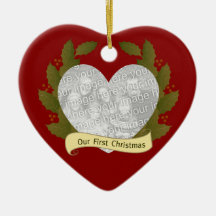 Our First Christmas Christmas Ornament