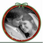 Our First Christmas Ornament photo sculptures