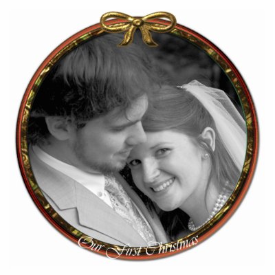 Our First Christmas Ornament Photo Cut Outs by samack