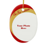 Our First Christmas Photo Frame