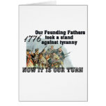 Our Founding Fathers against tyranny cards