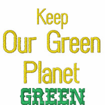 Our Green Planet Official Staff Shirt Embroidered Shirt