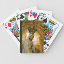 Our Lady of Fatima Bicycle Playing Cards