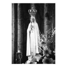 Our Lady of Fatima Personalized Invite