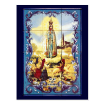 Our Lady of Fatima Post Card