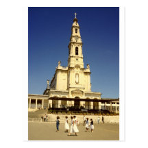 Our Lady of Fatima shrine, Lisbon Portugal Post Card