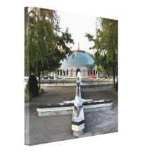 Our Lady of Fatima Shrine Wrapped Canvas Print
