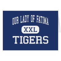 Our Lady Of Fatima - Tigers - High - Warren Greeting Card