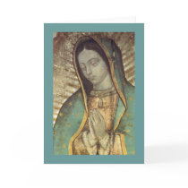 OUR LADY OF GUADALUPE CARD