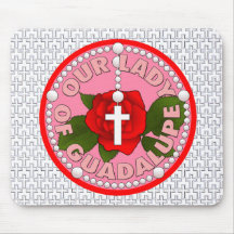Our Lady of Guadalupe Mousepads