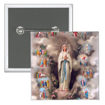 Our Lady of Lourdes Pins