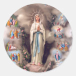 Our Lady of Lourdes Stickers