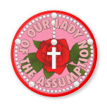 Our Lady of the Assumption Refrigerator Magnet