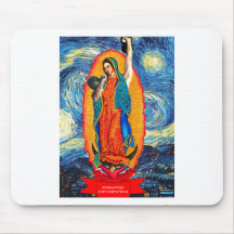 Our Lady of the KettleBells Mousepads
