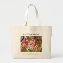 Our Little Sweetie! Custom Wedding Flower Girl! Canvas Bag