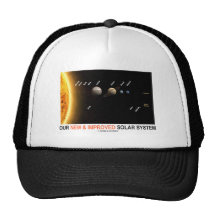 Our New And Improved Solar System (Galactic Humour Mesh Hats