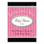 Our Newest Starlet Hollywood Glam Baby Shower Personalised Invite