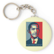 Our President Obama Key Chains