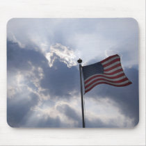 Our Shining Flag Mouse Mat