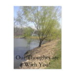 Our Thoughts are With You! postcards