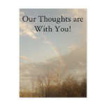 Our Thoughts are With You! postcards