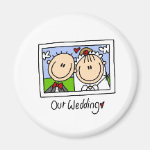 Our Wedding Magnet