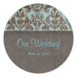 Our Wedding RSVP Stickers