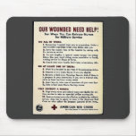 Our Wounded Need Help Mousepads
