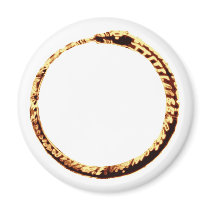 Ouroboros Fridge Magnet