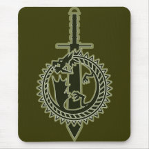 Ouroboros Mouse Pad