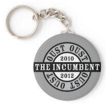 Oust the Incumbent 2010 and 2012a Key Chain