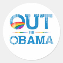 Out for Obama Vintage.png Sticker