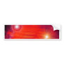 OUT in space Bumper Sticker
