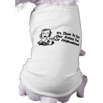 Out of Afghanistan Pet T-shirt