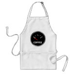 Out of Coffee Fuel Gauge aprons