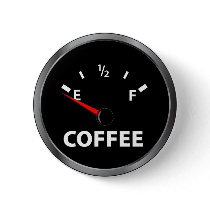 Out of Coffee Fuel Gauge