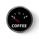 Out of Coffee Fuel Gauge buttons