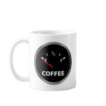 Out of Coffee Fuel Gauge Mug