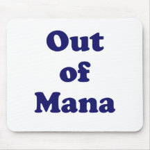 Out of Mana Mouse Pad