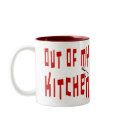 Out of My Kitchen Saying Customisable Mug