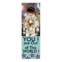 OUT OF THIS WORLD BOOK MARK - BOOKMARK