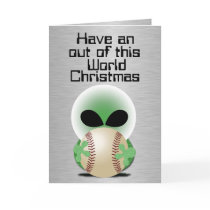 Out of this World Christmas Greeting Card