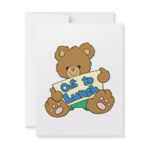 Out to Lunch Teddy Bear Invites