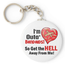 Outa' BandAids Key Chains