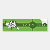 outcast bumper sticker