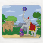 Outcast Circus Elephant Mousepad