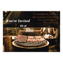 Outdoor Entertainng Custom Invite